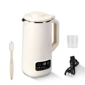 1Pc 27OZ Nut Milk Maker With 12Hours Delay Function Self-Cleaning Keep Warm Automatic Soy Milk Maker Machine For Homemade Soya Milk Rice Paste Ju (Option: White)